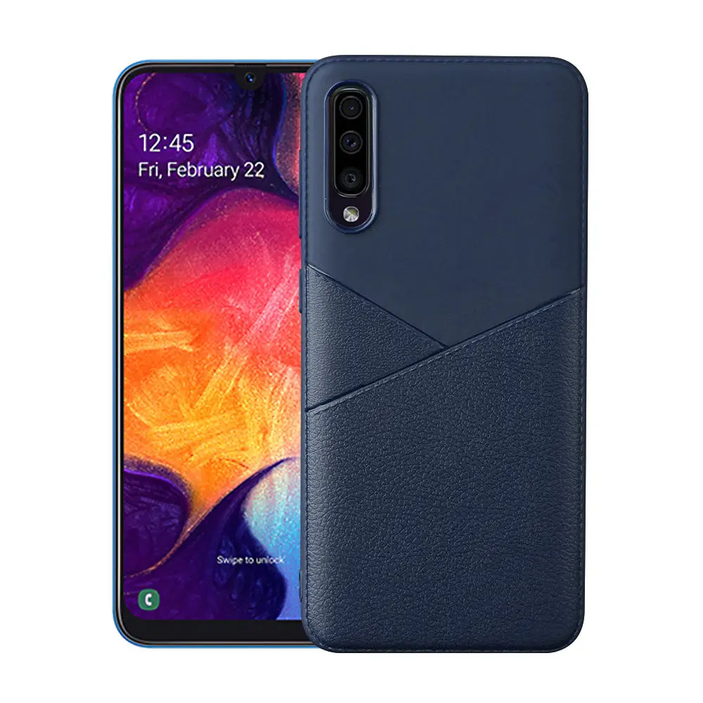 Синий Lainergie для samsung Galaxy A50 чехол Роскошный тонкий мягкий задний Чехол для samsung Galaxy A70 A40 A30 A20 A10 чехол для телефона s - Цвет: Синий
