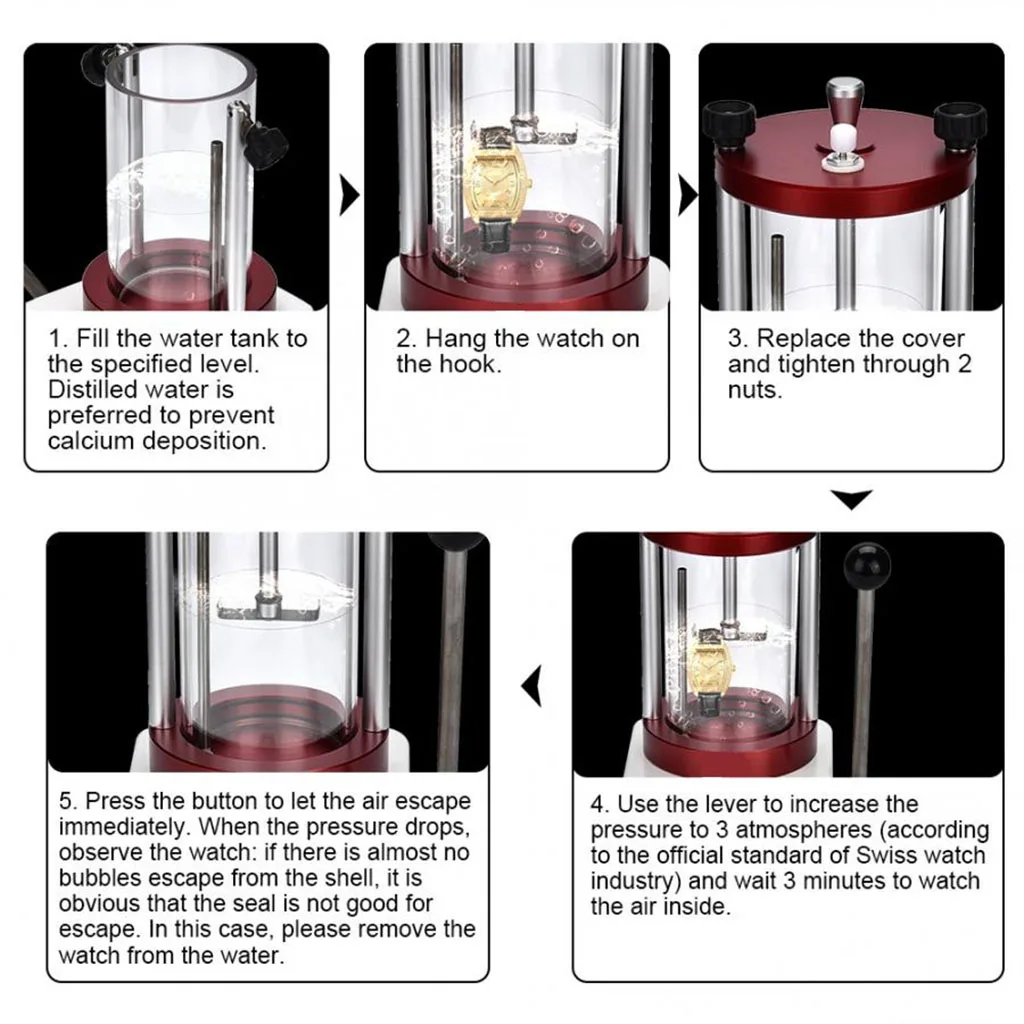 買取 Watch Waterproof Tester Water Resistant Test Tool Watchmaker Instruments