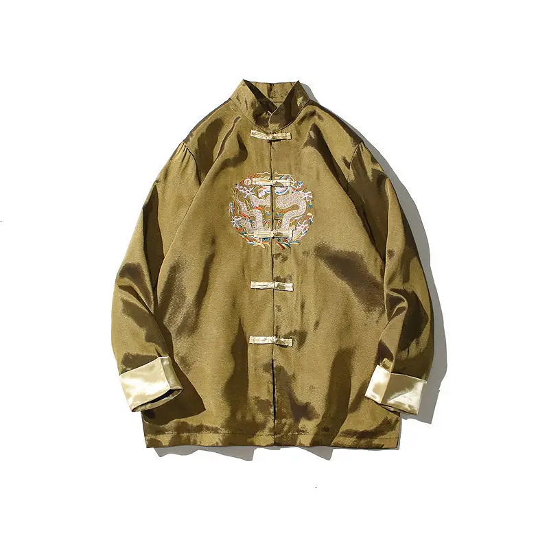 Neploha осень-зима Новые мужские повседневные Куртки Оверсайз китайский Стиль