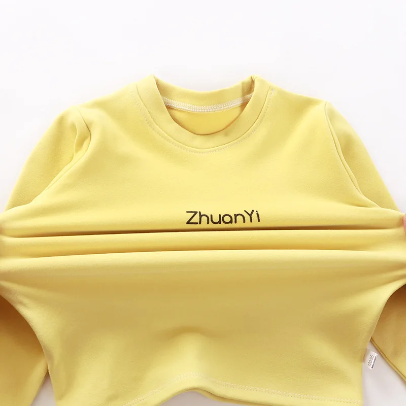 Детская футболка с длинным рукавом и надписью осенняя новинка детские базовые