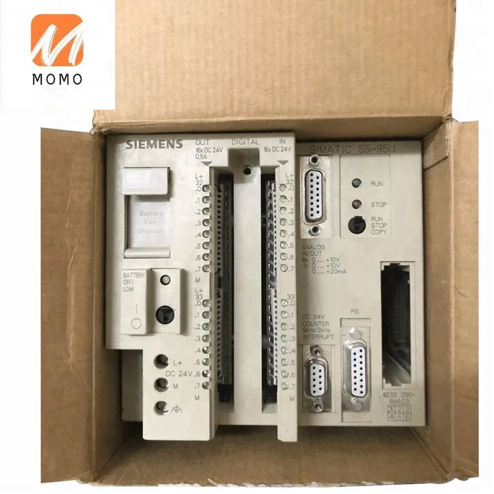 Оригинальный plc S5 95U 6ES5095 8MA03 контролю цены за единицу товара вы можете получить
