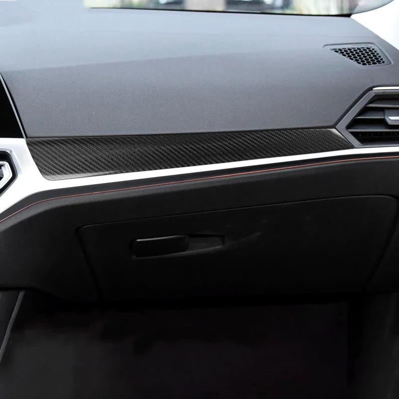 Для BMW 3 серии G20 G28 325Li 325i настоящая углеродная волоконная Центральная панель