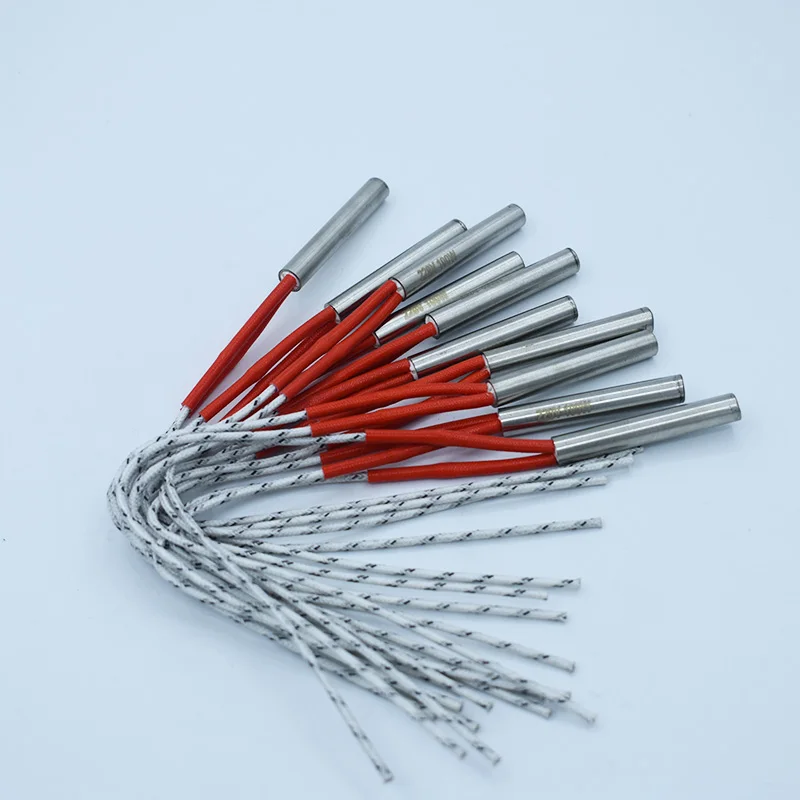 Одноконцевая нагревательная трубка из нержавеющей стали 6x130 мм 6x140 6x150 110 В/220 В/380 В