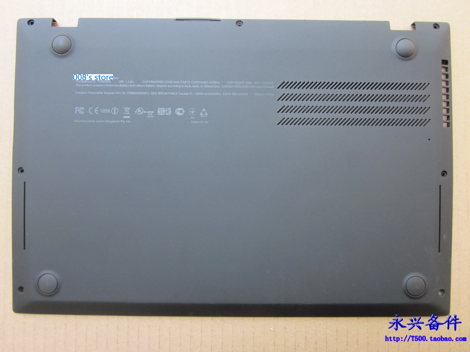 new laptop bottom case for lenovo thinkpad x1 x1c carbon 1st 2013 gen1 34xx 04w3910 04x0754 04x0753 base cover free global shipping