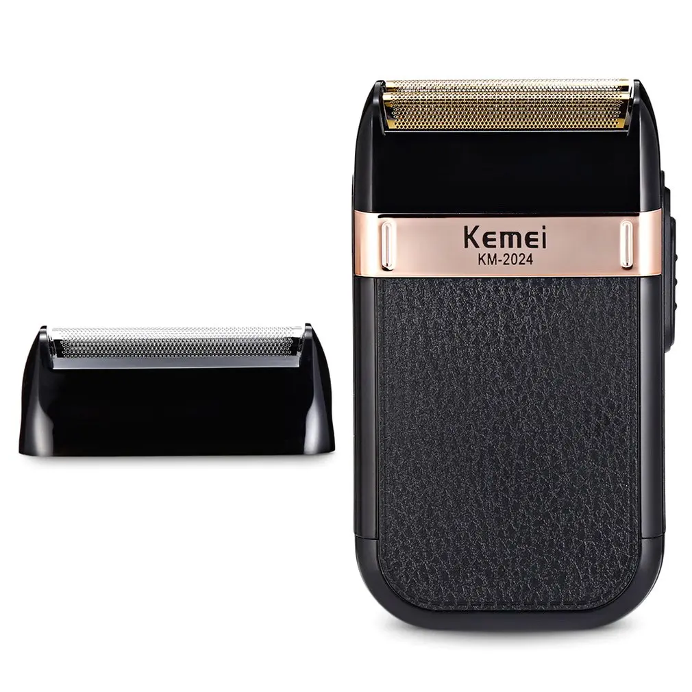 

Electric Shaver Safety Razor Double Edge Classic Mens Shaving Rechargeable Electric Beard Trimmer Wet-Dry Dual Use Razor