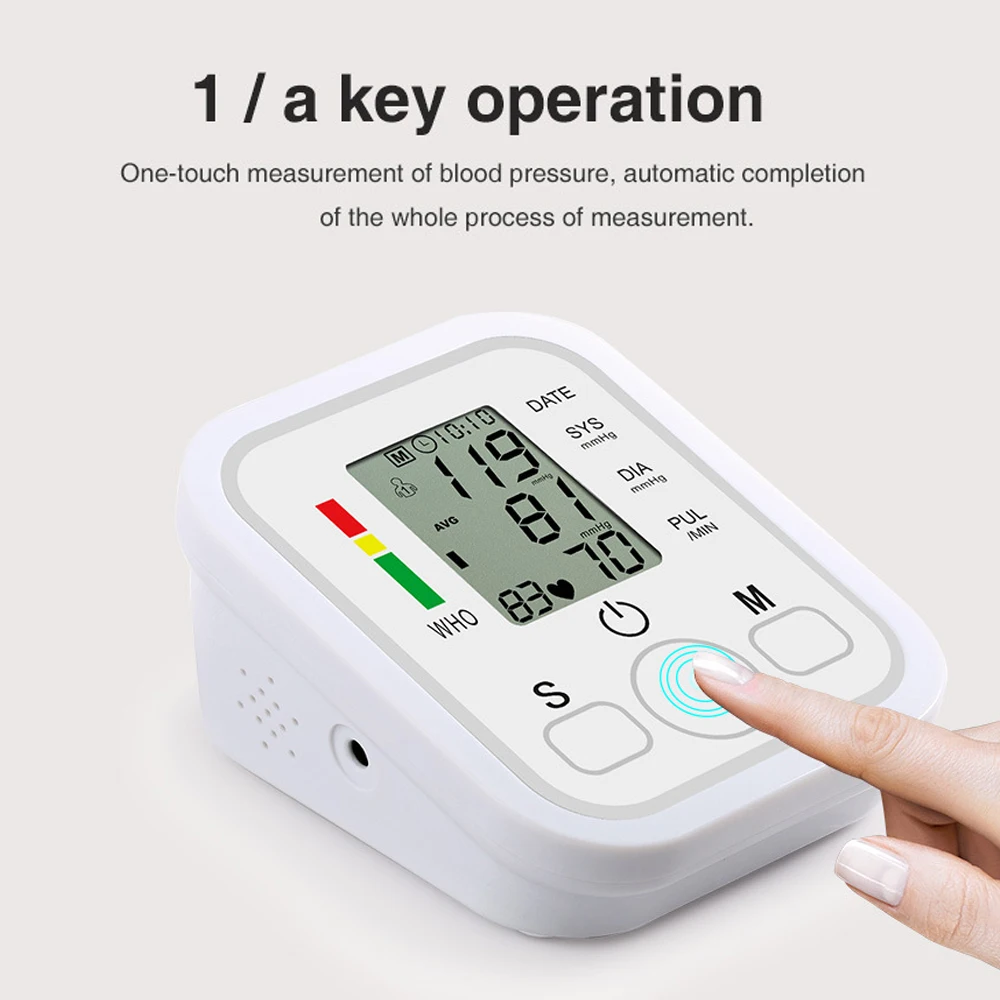 Тонометр на руку с функцией измерения артериального давления и