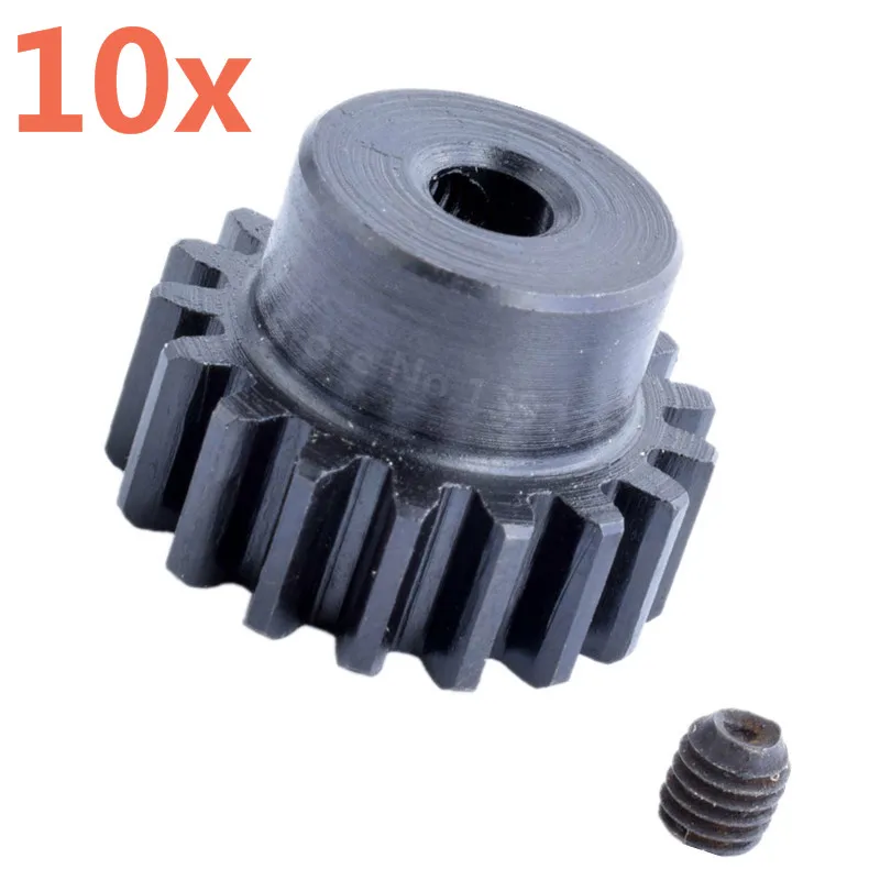 10x RC металлическая Шестерня двигателя 17T 0088 3 17 мм для WLtoys 12428-A-B 12423 1/12 автомобили