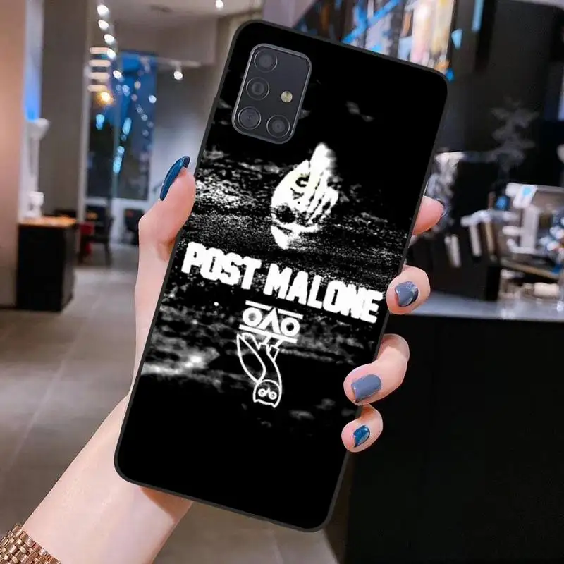 Чехол для телефона Post Malone Beerbongs Samsung S20 plus Ultra S6 S7 edge S8 S9 S10 5G lite 2020 | Мобильные