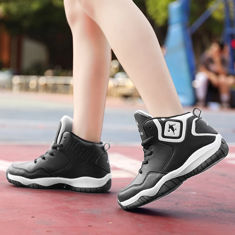 Новинка Баскетбольная обувь для мальчиков и девочек детские кроссовки