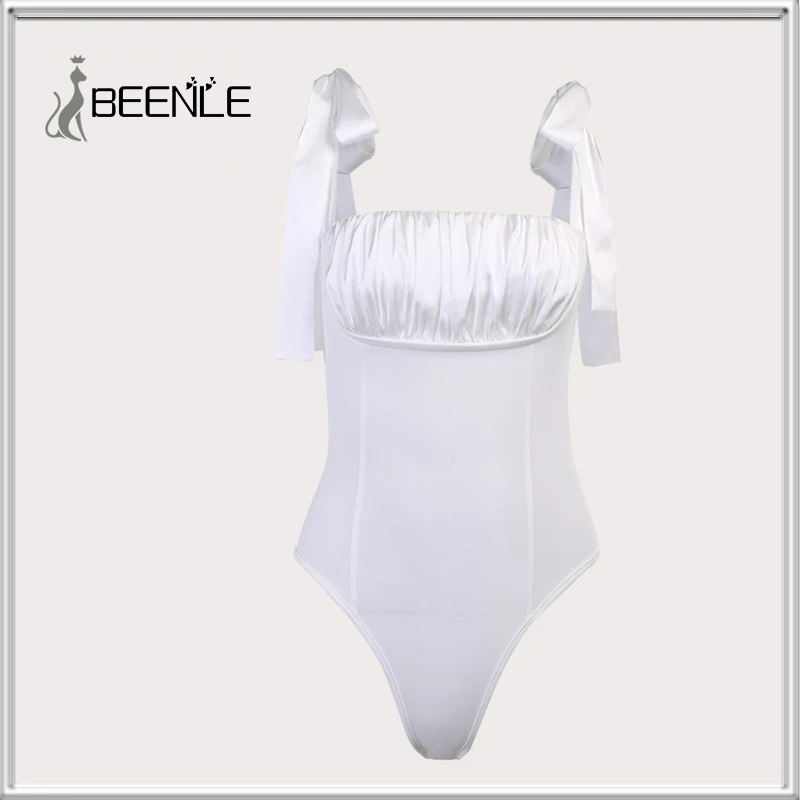 

YOUNG 2021 new style solid color bodysuit sexy bodysuit women autumn long-sleeved winter basic bodysuit women O-neck