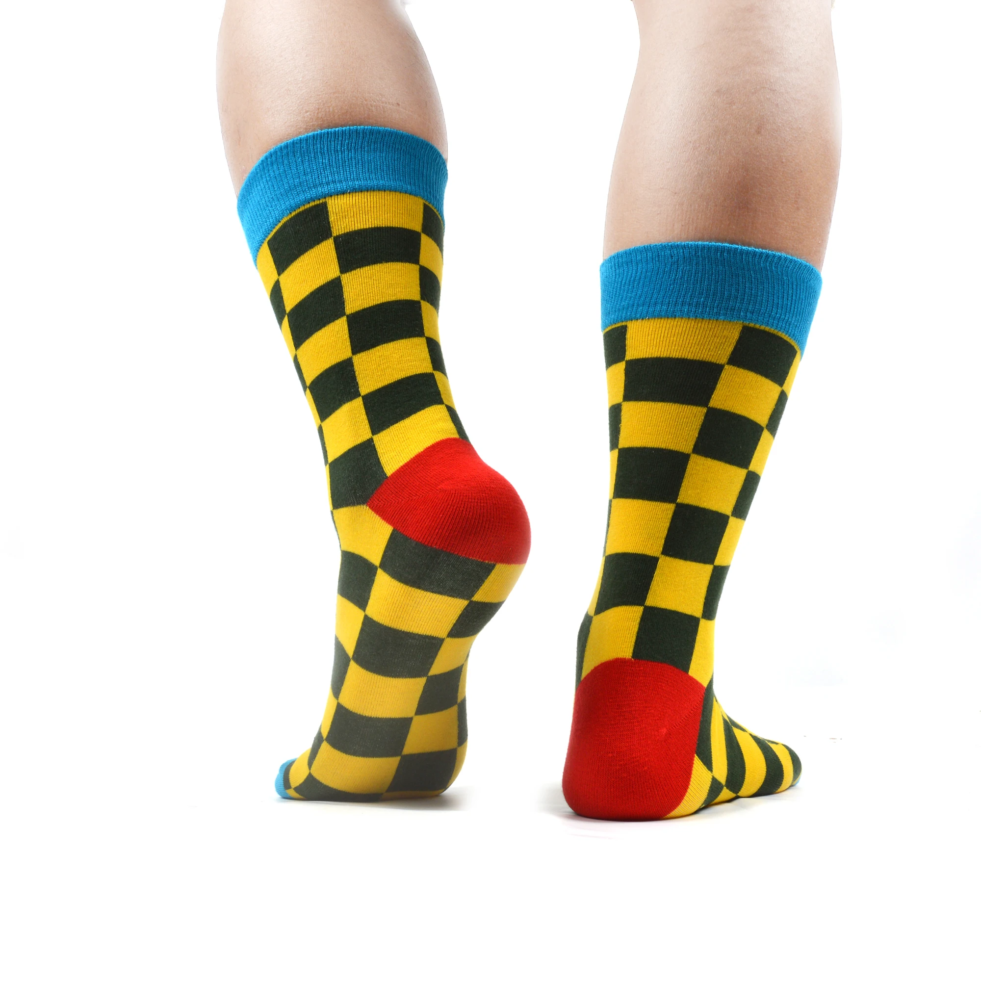 8 пар/партия мужские носки из чесаного хлопка | Мужская одежда