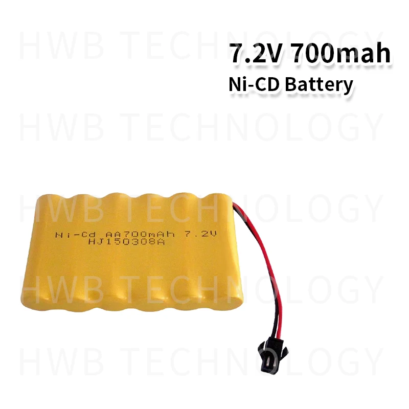 Аккумулятор 7 2 в 700 мА/ч ni-cd aa батарея nicd батареи ni cd аккумуляторная для