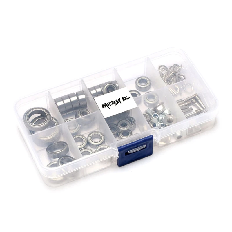 

86pcs/box Metal Bearing and Lock Nut Kit for trx-4 1/10 RC Rock Crawler Car