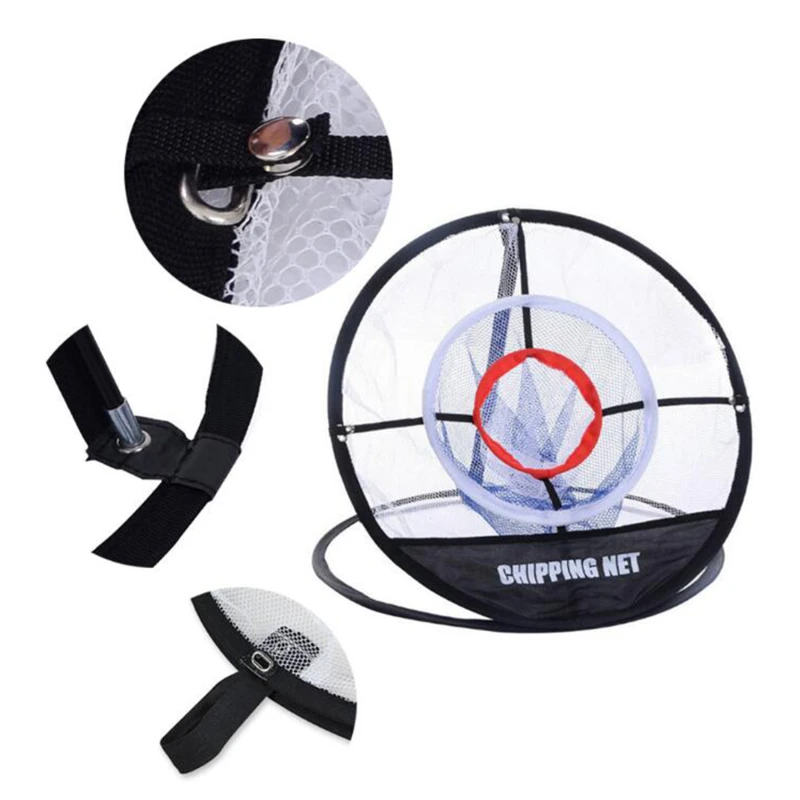 

2021 Outdoor Practice Training Net Golf Chipping Pop-up Pitching Portable Aid Bag Net