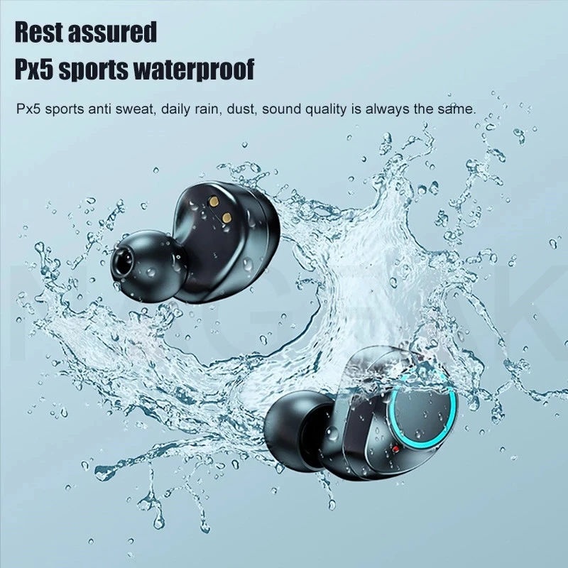 3500mAh TWS Bluetooth 5.0 Earphones 9D Stereo Wireless Headphone Sports Waterproof Earbuds Headsets With Microphone Power Bank |
