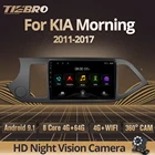 Автомагнитола TIEBRO 2DIN Android 9,0 для KIA PICANTO Morning 2011 2012-2017, автомобильный мультимедийный видеоплеер с GPS-навигацией, авто стерео