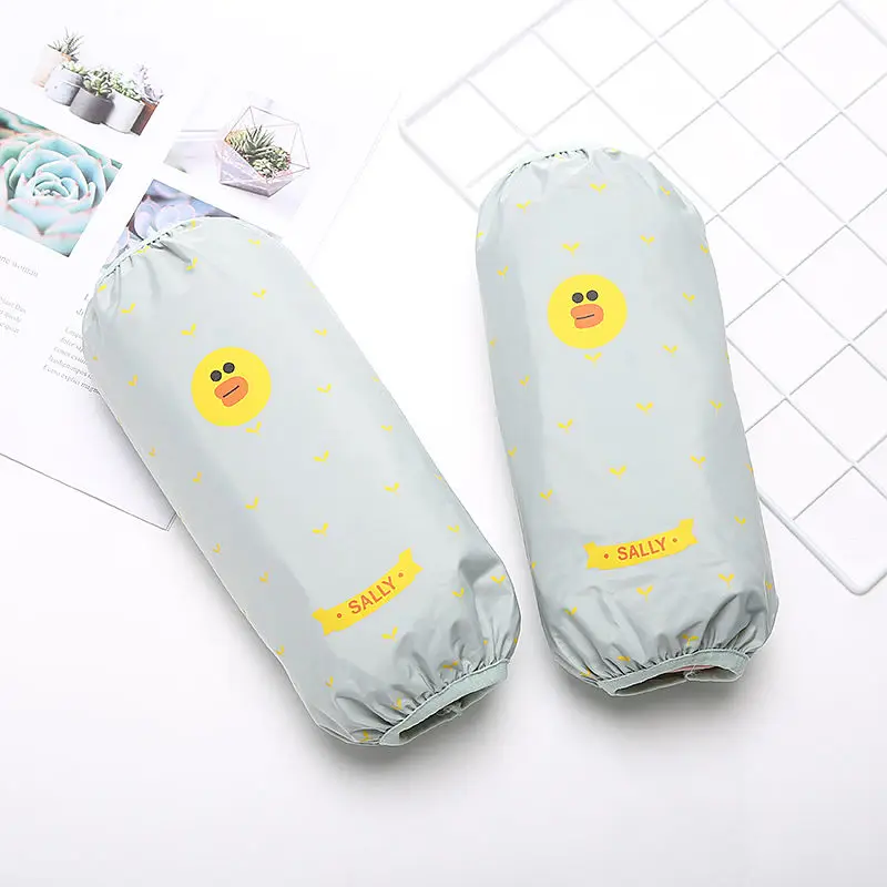 

Women's Waterproof Sleeves Long Oil-proof Sleeves Kitchen Cooking Cooking Anti-scalding Breathable Sleeve Gloves