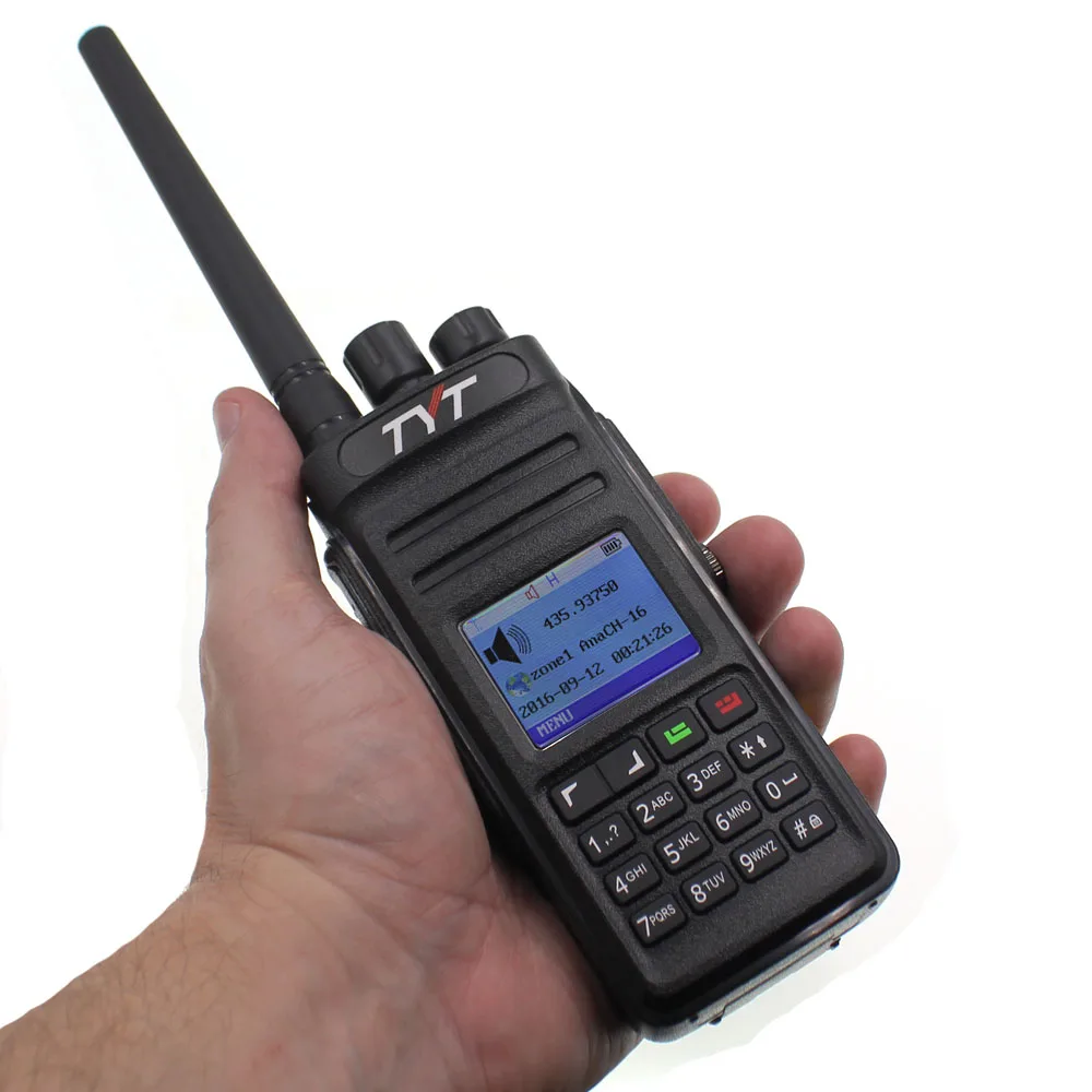 TYT md398 dmr digital walkie talkie IP67 two way radio 10w ham transceiver MD-398 IP-67 Waterproof DMR Digital Handheld Radi | Мобильные