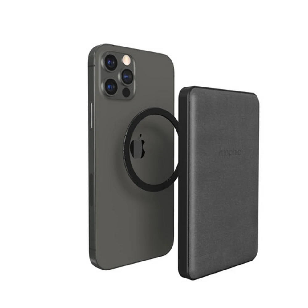 Беспроводной Магнитный портативный аккумулятор Mophie Snap+ Juice Pack® mini. Емкость