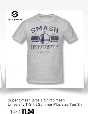 Футболка Super Smash Bros, Farting Yoshi, 100 хлопок, модная мужская футболка, 6xl, Милая футболка с коротким рукавом и принтом