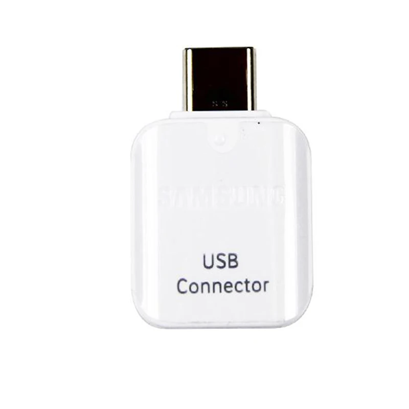 Оригинальный адаптер данных samsung USB 3 1 TYPE C OTG для Galaxy S8 S9 Plus Note 8 9 A8 2018 поддержка