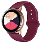 Ремешок силиконовый для наручных часов, браслет для Samsung galaxy watch Active 2 44 мм 40 мм42 мм Gear s2Sport 20 мм Amazfit bip, 20 мм