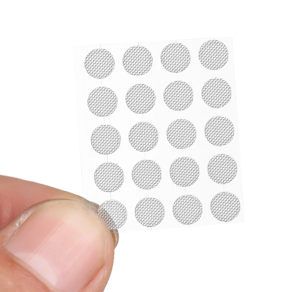 4/4.2/4.7/5mm Self-Adhere Earphone Dust Proof Network Profession Shell Steel Mesh Filter Screen Headset Replacements Accessories |