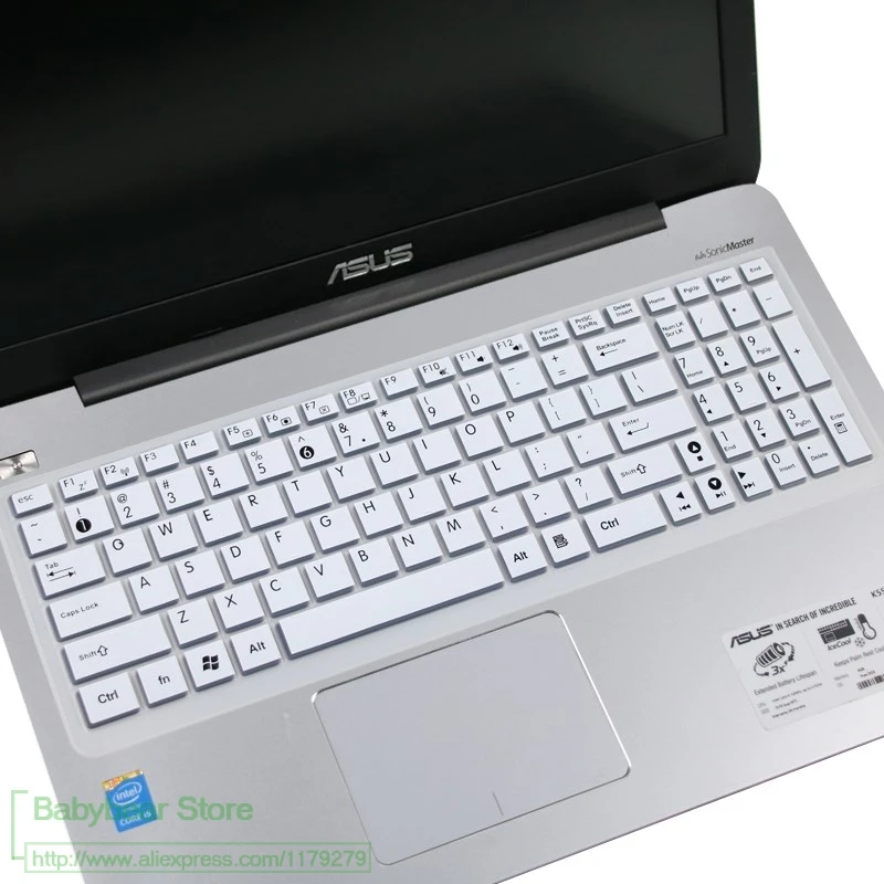 Фото 15 6 дюйм чехол для клавиатуры защита Asus vivobook X542 K542 A542 X542U A580U F580U X542UR X542UA X542UQ X542UN R542U |(Aliexpress на русском)