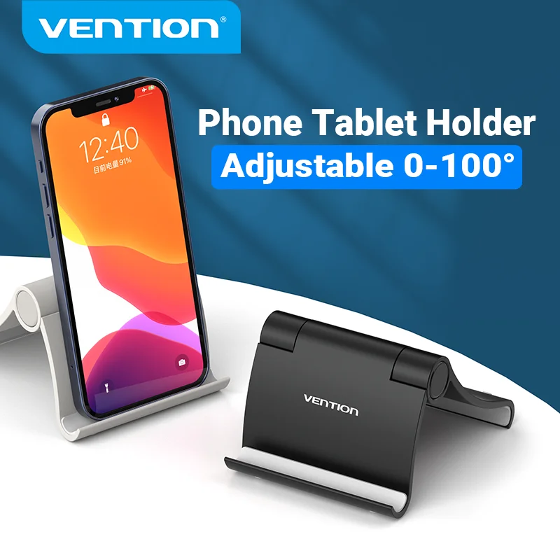 

Vention Phone Holder Stand Mobile Smartphone for iPhone 13 12 Xiaomi Samsung Huawei Tablet Holder Desk Cell Phone Holder Stand