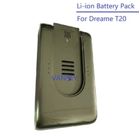 original dreame t20 battery pack 25 2v 3000mah handheld vacuum cleaner t20 charging base li ion battery spare parts accessories