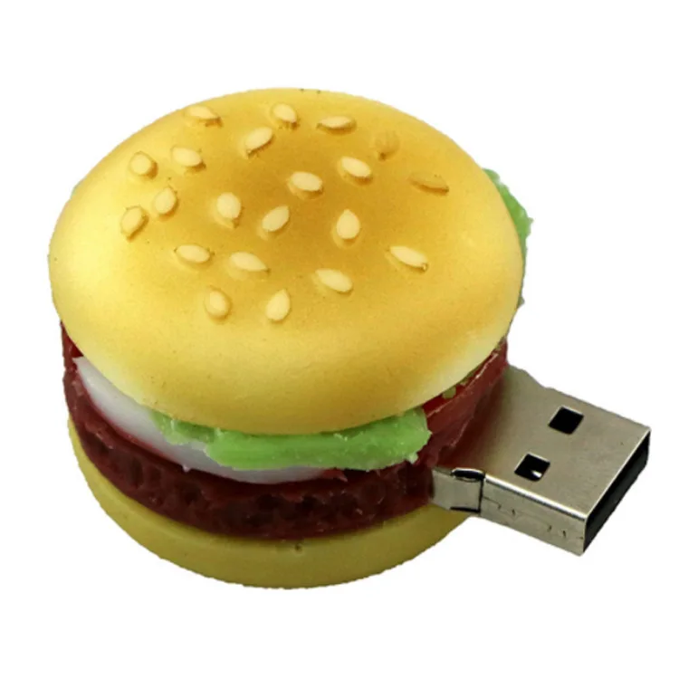 Еда суши/гамбургер/пицца USB флэш-накопитель 16g32g Модный usb Флеш накопитель под