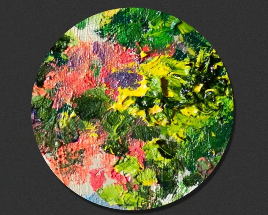 Настенные 3D-обои на заказ живопись маслом в европейском итальянском городке