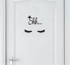 Наклейка на стену с ресницами, Настенная Наклейка для спальни, гостиной, украшение для дома, настенная художественная наклейка, сексуальная наклейка s