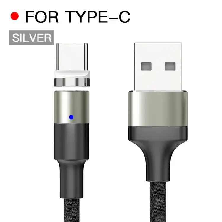 Silver for Type C IHaitun роскошный Магнитный usb-кабель 3A type C для samsung QC 3,0 type C Micro Quick Charge 4,0 Fast type-C для iPhone 11 Oneplus 7 Huwei P30 Pro Samsung S10 Plus Note 10 X 8 Xiaomi 9 Redmi Note 7 - Цвет: Silver for Type C