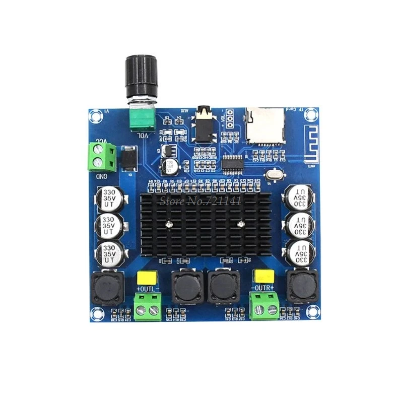 Плата цифрового усилителя Bluetooth 5 0 TDA7498 2x100 Вт стерео аудио усилитель модуль с