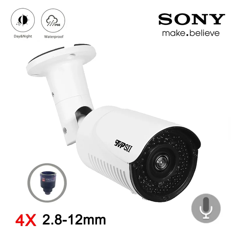 4K 8mp 5mp 4mp 2mp металлическая наружная водонепроницаемая IP66 42pcs Инфракрасные