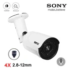 4K 8mp,5mp,4mp,2mp металлическая наружная водонепроницаемая IP66 42pcs Инфракрасные светодиоды 2,8 мм-12 мм 4X варифокальный зум объектив аудио AHD CCTV камера