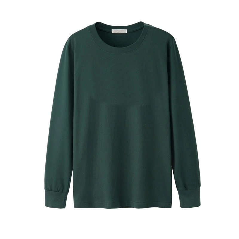 

Men Tshirt Long Sleeve Full Winter Autumn Plus Size Big Xxxxl 5XL 6XL Casual Plain T-shirts Male Cotton Oversized T Shirt Black