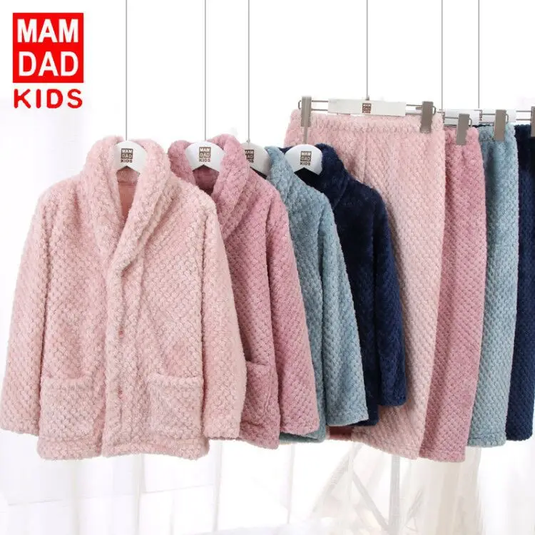 

Пижамный комплект для мальчиков и девочек 4-9 лет, зимняя утепленная бархатная детская одежда для сна, теплые фланелевые костюмы для детей, ...
