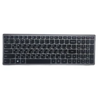 russian laptop keyboard for lenovo z500 z500a z500g series ru layout with silver frame notebook replace laptop keyboard
