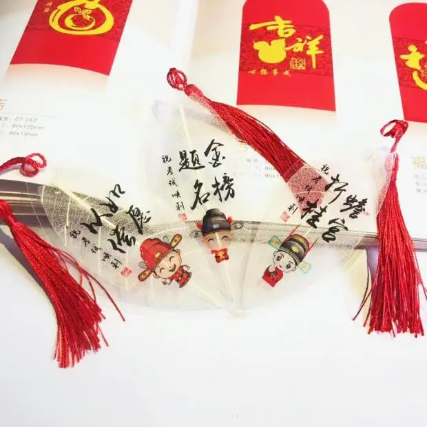 

3 PCS Chinese Culture Vein Bookmark Art Design Originality Stationery School Office Support Bookmarks