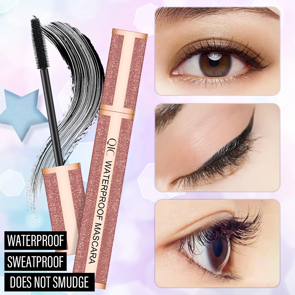 4D Тушь для ресниц макияжа удлинение черная густая Удлиняющая водостойкая