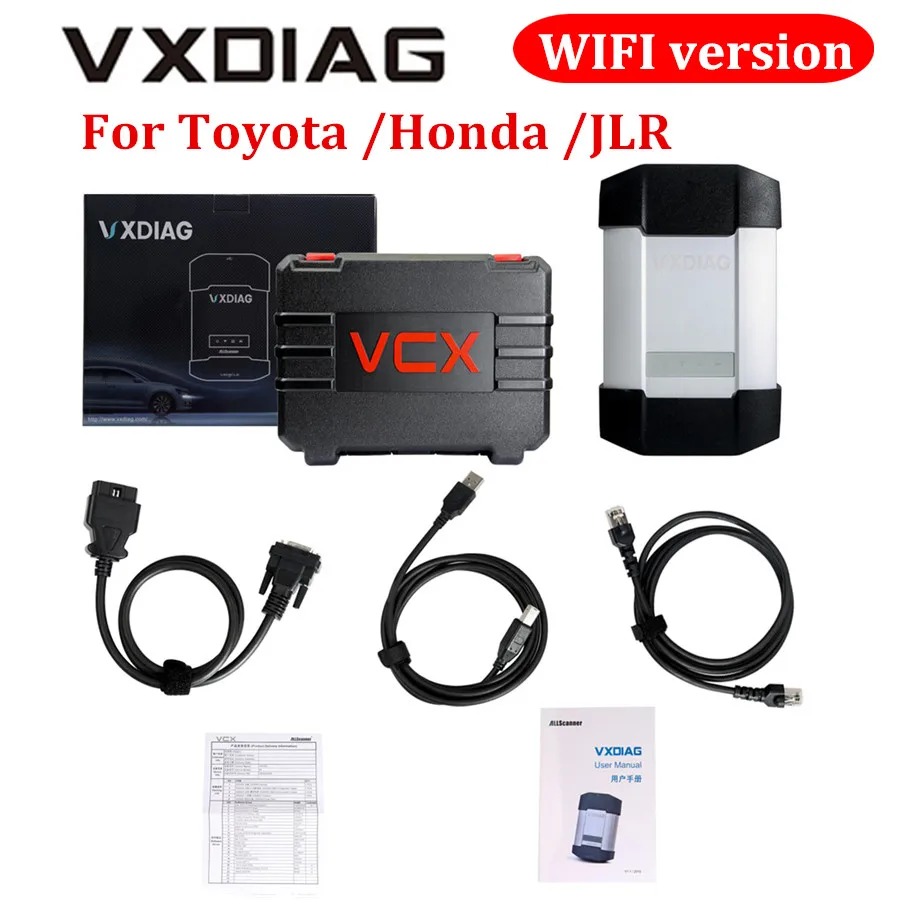 VXDIAG мультидиагностический инструмент для Toyota /Honda /Land Rover/Jaguar JLR 3 в 1 сканер WIFI