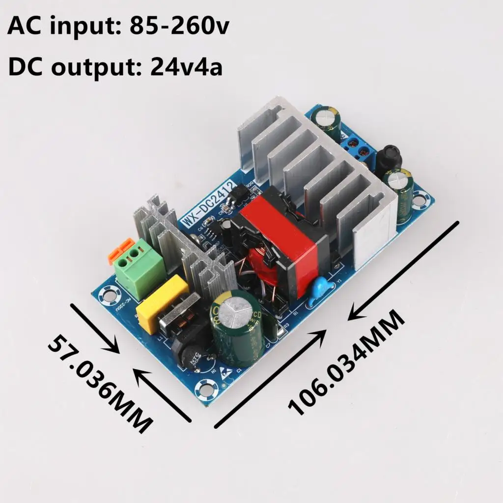 AC 85-265V к DC 24V 4A-6A 100W Импульсный блок питания модуль | Обустройство дома