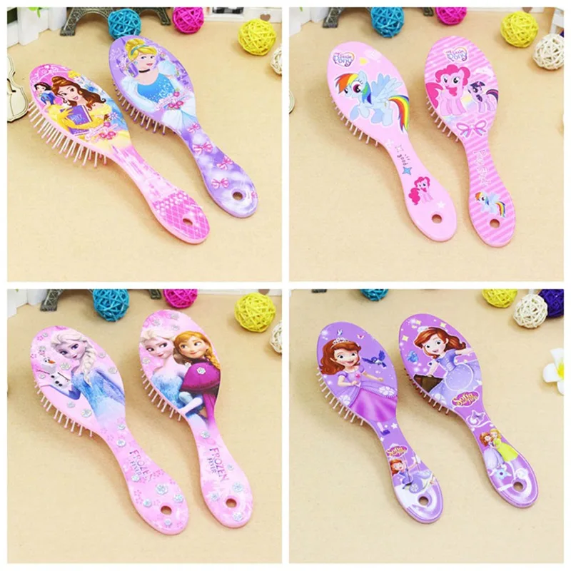 

Frozen Comb for Girls Princess Mouse Hair Brushes Hair Care Baby Girl Care Hair Comb