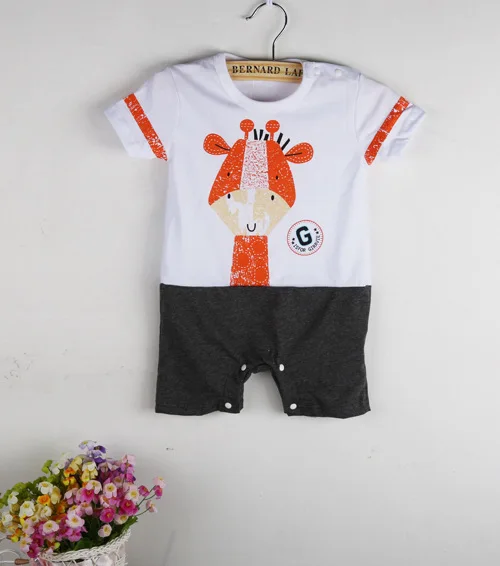 Детские комбинезоны сезон лето для новорожденных маленьких мальчиков и девочек