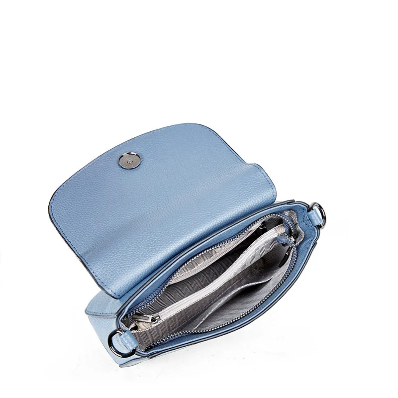 

Small Tassel Crossbody Bags For Women 2021 Genuine Leather Handbag Female Crocodile Pattern Solid Color Flap Shoulder Messenger