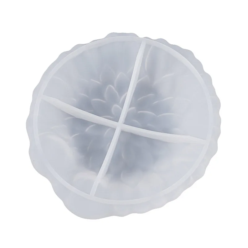 

New Leaf Disc Petal Saucer DIY crystal epoxy resin molds Saucer Storage Set Tray Silicone Mold Table Decoration Handmade Making