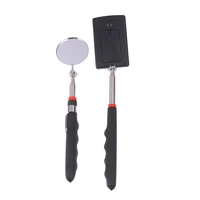 auto led light extendible inspection mirror endoscope car chassis angle view automotive telescopic detection tool equipment