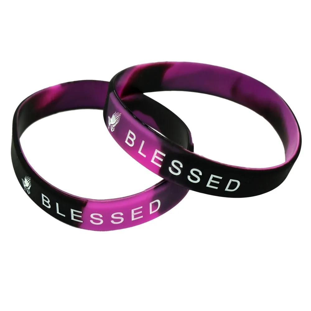 1 шт. новые музыкальные благословил Wristband Силикона леггинсы спортивные штаны микс